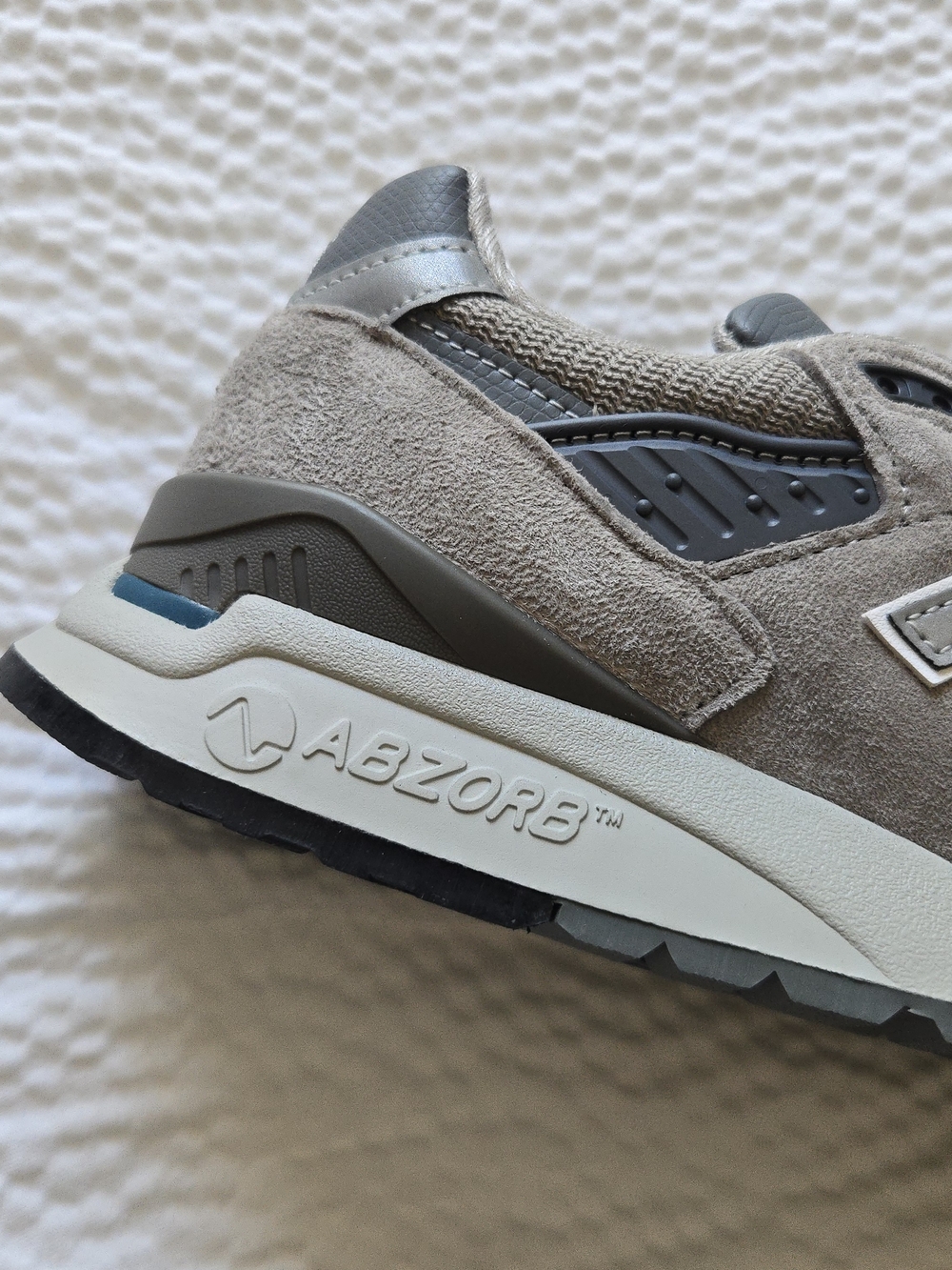 New Balance 998 Women 7.5 Made In USA Gray Suede & Mesh Sneakers 042026 - Picture 3 of 9